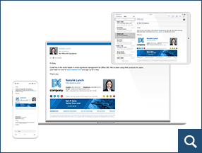 All email clients and mobile devices supported