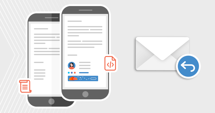 How to reply to plain text email in HTML format