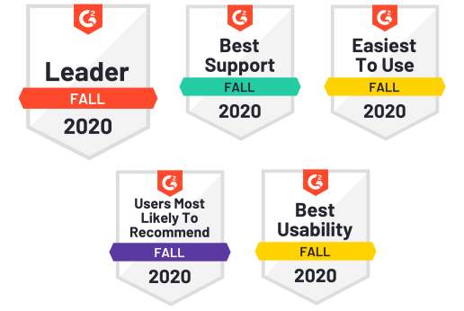 CodeTwo Email Signatures Office 365 G2 badges Fall